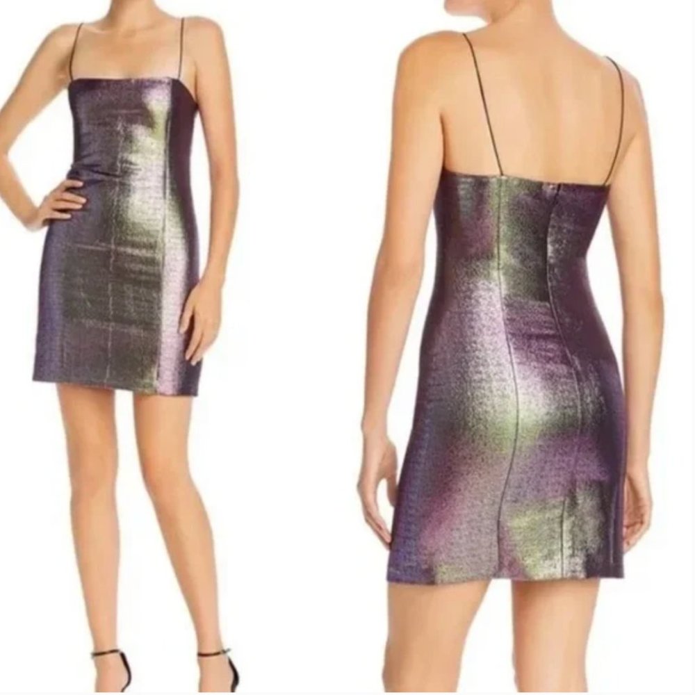 Likely Dress Hayley Metallic Mini Dress